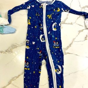 Little Sleepies 6-12 month Mickey Mouse pajamas